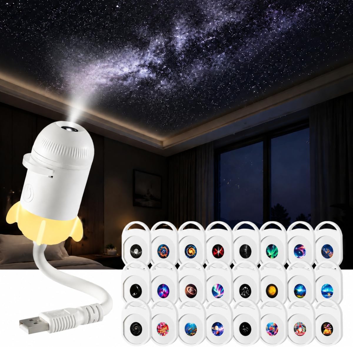 Prise en Main & Utilisation au Quotidien : Projecteur d étoiles hd star projector Projec