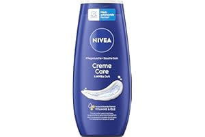 ‎NIVEA NIVEA Creme Care Pflegedusche, Duschgel mit Vitaminen und wertvollen Ölen, feuchtigkeitsspendende Cremedusche mit dem vertrauten NIVEA Duft für eine zarte Pflege (250 ml)