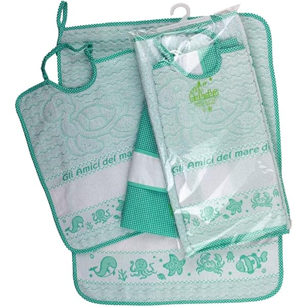 Punto Croce FILET Set Asilo Quattro Pezzi Ricamabile, Composto