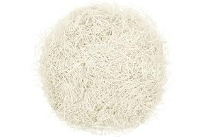 500 g raffia-fyllning, presenthamper-strimlor, rivet papper, presentfyllning för partyhamper, fyllning och presentförpackning