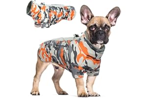 HJYOKUSO Manteau Chien Imperméable, Manteau pour Chien, Manteau Chien avec Fermeture à Glissière, Manteau Chien Hiver, Manteaux d'hiver pour Chiens, Pull pour ChienPour Chiens de Petite, Moyenne et Grande S