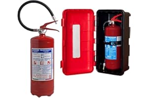 EMME ANTINCENDIO KIT Estintore Polvere 6 Kg Emme 21063 + Cassetta Polipropilene Emme 1668