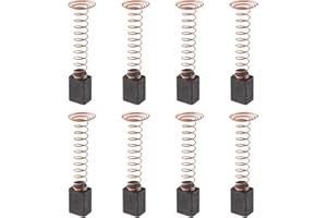 Create idea 4 Paia Spazzole Di Carbone Di Ricambio Compatibile Con D-remel 4000 Spazzole Di Carbone Parte Di Riparazione Per Utensile Rotante 6.3x4.8x8.4mm