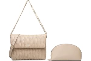 Sea choice Donne PU Spalla Hobo Borsa Elegante Croce Corpo Borsa Morbida Signore Borse 2 Pezzi