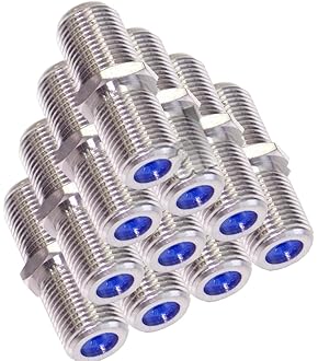 10x Kathrein EMK 20 F-Stecker + 1x NA-Digital - Self-Install Stecker Für Sat-Anlagen