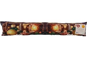 GBIANCHERIA PARASPIFFERI NATALIZIO CON LUCI LED PER FINESTRA, PORTEFINESTRA, PORTA SFODERABILE (06 stelle)