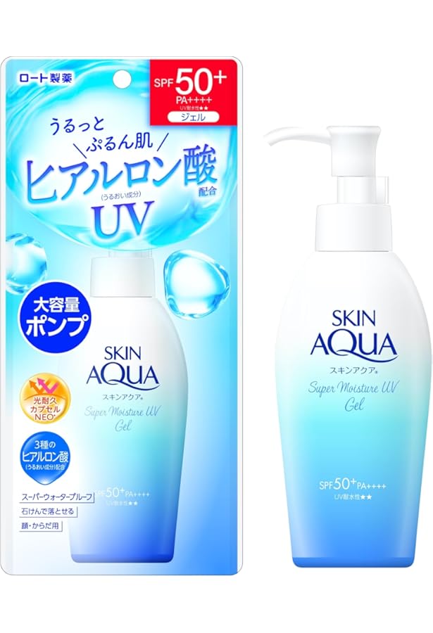 日焼け止め SKIN AQUA Super Moisture Barrier UV Gel New 2024 Skin Aqua Super Moisture Barrier UV Gel 100g SPF 50