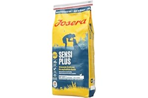 JOSERA SensiPlus (1 x 15 kg) | Hundefutter mit Ente für empfindliche Hunde | Super Premium Trockenfutter für ausgewachsene Hunde | 1er Pack