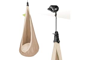 La Siesta® Joki Teddy - Organic Cotton Kids Hanging Nest with Suspension