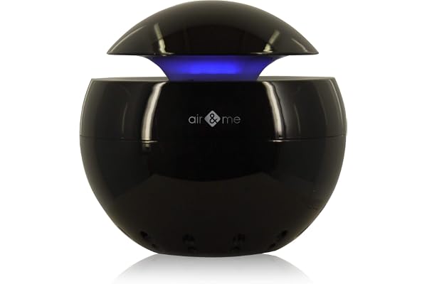 Air&Me Purificateur BULDAIR, référence phare en France depuis 2018. Veilleuse bleu, USD, filtre EPA. Simple et silencieux. Diffuseur d'huiles inclus