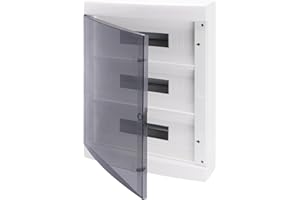 GEWISS - GW40051 Centralino da Arredo con Pareti Lisce, Predisposto per Alloggiamento Morsettiere, (18X3) 54M IP40