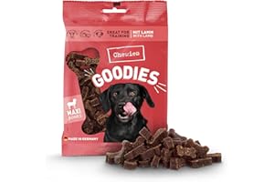 Chewies Przysmaki treningowe dla psów z jagnięciną Maxi – 200 g – przekąski dla psów bez cukru i z dużą zawartością mięsa – idealne jako przysmak treningowy dla Twojego psa