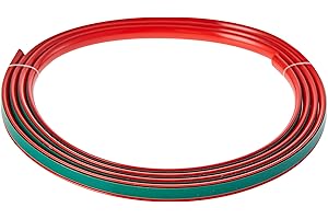 4R Quattroerre.it 31862 Profilo Rosso Adesivo per Dam Paraurti Posteriore Alfa Giulietta con Biadesivo 3M APT