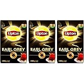 Lipton Earl Grey Bergamot Aromalı D&ouml;kme &Ccedil;ay 1000 gr x 3 Adet