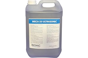BPAC MECA33 Détergent Mécanique et Industriel - Nettoyant Ultrason Puissant pour Mecanique - Solution Dégraissante Fabriquée en France - 5 Litres - Economique : dilution de 2 à 5%