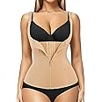 Azonee Waist Trainer, Corset for Tummy Control Shapewear Plus Size Vest Body Shaper Cincher Workout Trimmer Girdle Hourglass Body Shaper Underbust Sport Workout Corset for Women, XXL