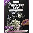 Royal Brush HOLOMIN-107 Holographic Foil Engraving Kitten & Butterfly Art Mini Kit, 5" by 7"