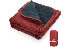 FORCEATT Beach blanket, picnic blanket, king size, 200x140 cm, super light outer cover, waterproof, soft, windproof, sand-proof and tear-resistant, suitable for outdoor picnics, shared travel, family trips.