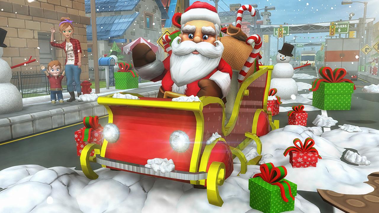Virtual Santa Claus Simulator 3d Geschenk Lieferung Frenzy Adventure Mission Spiel Kostenlos Fur Kinder 2018 Amazon De Apps Fur Android