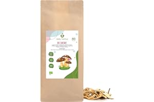 IDDA Herbal Shiitake Bio Champignons 200g, Champignon Shiitake Séchés Biologiques pour la Cuisine