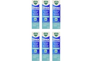 Fylde Clinic Sinex Hayfever & Common Cold Relief Spray Vicks Sinex Micromist Nasal Spray - 15ml Pack of 6 Bundle Pack