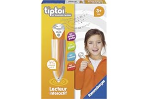 Ravensburger - tiptoi®- Lecteur interactif - Jeu éducatif électronique, sans écran - A partir de 3 Ans - Version française - Histoires, Sons, Jeux et musiques - 00 040