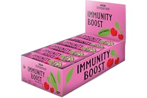 PLANET HEMP SUPERFOOD Organic Seed Bars with Acerola - 24 x 35g. - Immunity Boost - High in Fiber