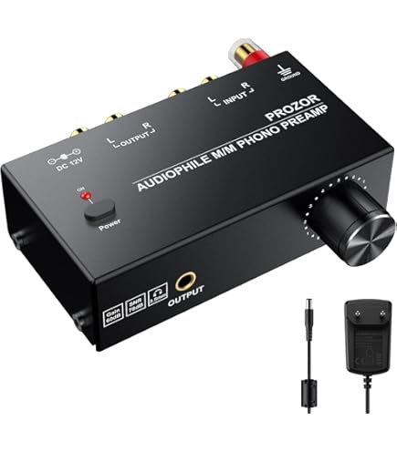 Preamplificatore Phono PP500 - Interfaccia Per Giradischi Portatile Con Controllo Volume - Foto 5