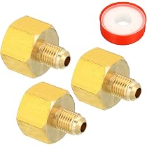Boccola Esagonale Di Riduzione In Ottone – Filetto NPT 1" Maschio X 1/4" Femmina – PRO-EDGE