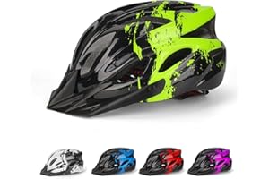 MOPLASZ Casque de vélo réglable pour Enfants, garçons et Filles de 5 à 15 Ans, Casque Multi-Sport pour Enfants, pour vélo, Scooter, Patinage, Cyclisme, 50 à 59 cm