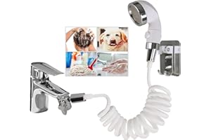 U-BCOO Manguera de goma para fregadero, pulverizador portátil para champú (estilo 2)