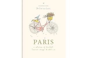 ZoE de Las Cases Paris Colouring Book /anglais: A collection of beautiful Parisian images to colour in