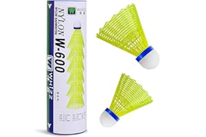 BAIHUALIN WHiZZ Shuttlecocks Badminton Durable Nylon Shuttles for Indoor Outdoor Recreational Game Practice Sports