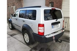 Recambo CT-LKS-1130 OCHRONA KŁADKA STAL SZLACHETNA CHROM do DODGE NITRO | 2005-2011 | Design nakładka, duży