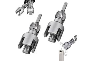 HITIANYA Integrated Internal & External Pipe Threading Tool, Filettatrice integrata interna ed esterna per tubi dell'acqua da 1/2'' e 3/4'', utensile per filettatura di tubi (MIx)