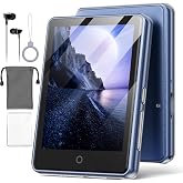 Bluetooth 5.3 MP3 Player with 2.8 Inch Full Touch Screen, Built-in Speaker | Metal case and portable design, speaker, expanda