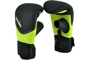 ‎MAXXMMA MaxxMMA Neopren Waschbare Boxhandschuhe, Handgelenkschutz, Ideal für Anfänger, Boxsack-Training, Fitness-Workout
