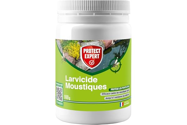 Fini les moustiques : granulés larvicides pro
