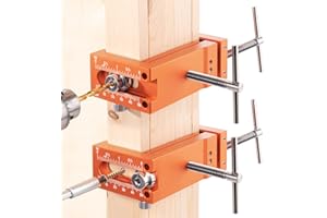 Neitra Schrank-Installationsklemmen – Große Schrankklemme für einfache und schnelle Installation, 3,5 cm bis 6,1 cm Frontrahmen von Schränken, sehr langlebig, alle Metallkrallen mit 2 Bohrführungen,
