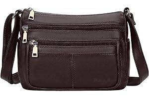 Hudson & James Designer Genuine Leather Women Ladies Travel Satchel Everyday Crossover Cross body Work iPad Shoulder Handbag Bag