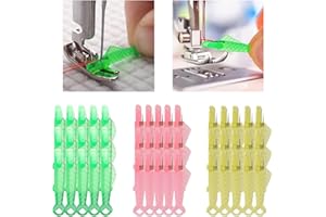 QTTRPCU 45 Stück Nadeleinfädler, Einfädelhilfe für Nähnadeln, Einfädler Nadel Threading Tool für Handnähen