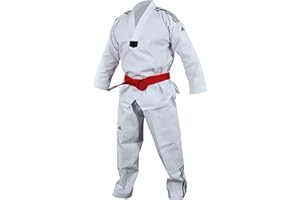 Adidas Dobok de Taekwondo Adi-Club à col noir