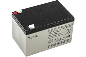 YUCEL / YUASA Yucel/Yuasa Y12-12 Sealed Lead Acid Battery 12v 12ah Communication Equipment