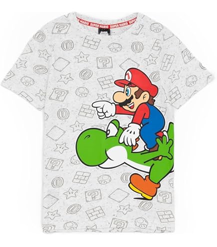 Nintendo Super Mario duvet cover - 140 x 200 cm - 70 x 90 cm - Polyester