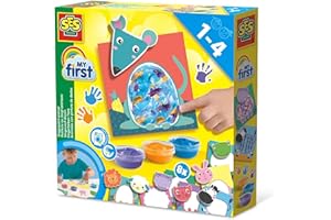 SES Creative 14444 My First Fingerpaint Animals, różne
