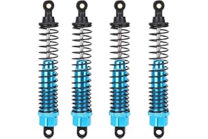 4 metalliska stötdämpare RC 1:10 (modell 108004) för HSP/Exceed RC för Lastbil