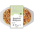 Keto Skinny Meal Spaghetti Bolognese (Pack of 4, 370g) - Miracle Konjac, Shirataki, Vegan, Low Calorie, Free-From, Low Fat, Keto, Low Carbs, Healthy, High in Protein, Plant Based, Fresh Ready Meals