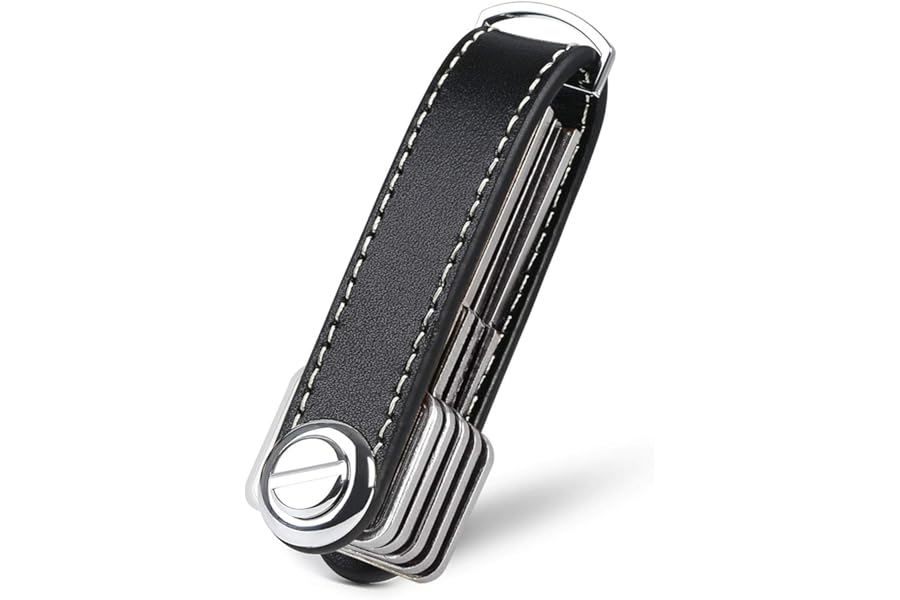 flintronic Key Organizer | Portable Keychain | Pocket Smart Key Holder with Gift Boxed Stylish, Functional & Practical (Holds 10-12 Multiple Keys)