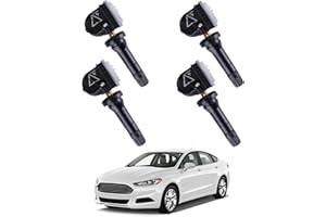 LICHENGTAI Lot de 4 capteurs de pression des pneus TPMS compatibles avec Ford Galaxy S-Max Edge Fiesta Mondeo Mustang 2318453, 5291383, 2036804
