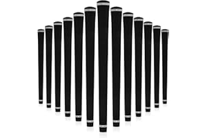 TLIDFGEO 13 Pack High-Performance Rubber Golf Grips, Innovative Golf Grips, High Shock Absorption, Non-Slip, Grips Non-Slip Arthritic Golf Club Grips for Men and Women